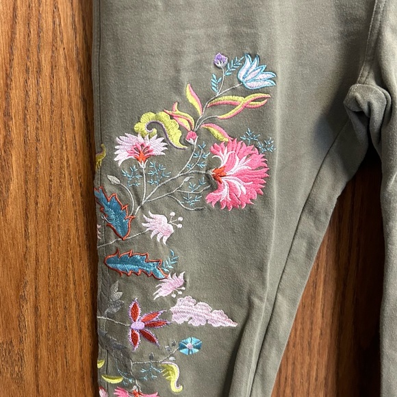 Matilda Jane Scouts Honor Embroidered Pants Size Large - Picture 3 of 5